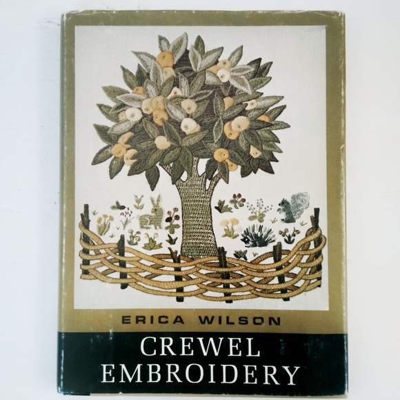 Vintage Other - VTG BCE 1962 Erica Wilson Crewel Embroidery Book